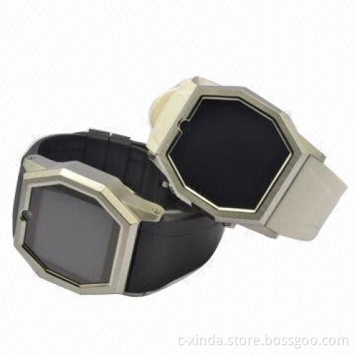 1.6-inch Watch Phone with Steel House,1.3MP Camera, Dual Stereo Bluetooth and FM Radio